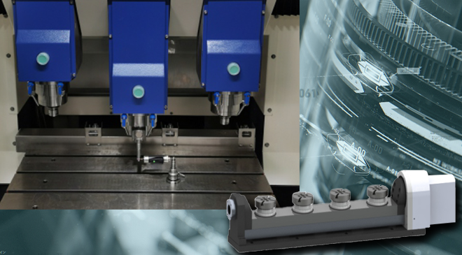 4 rotary and swivel 5-axis tables