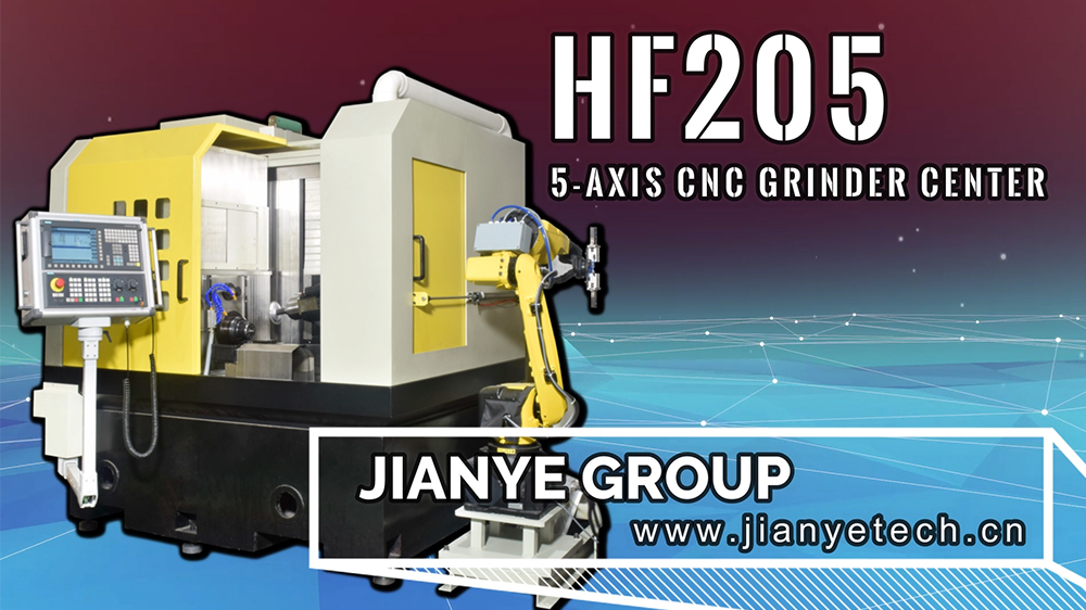 HF205 5-axis cnc grinder center
