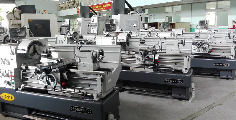 JIANYE Lathe machine to sell to Vietnam2