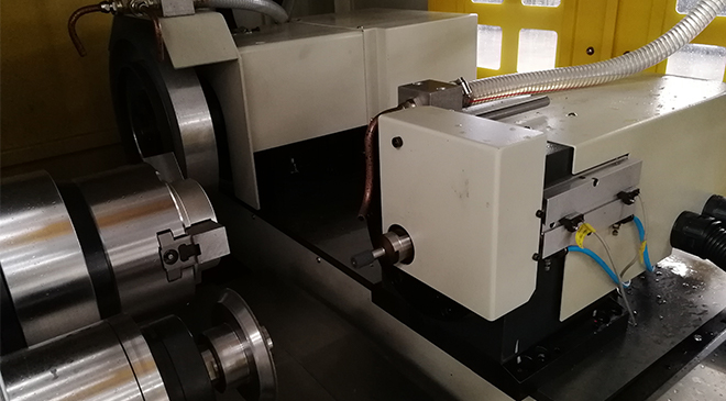 When dresser finish the grinding wheel dressing ,wheel allowance and offset automatically.