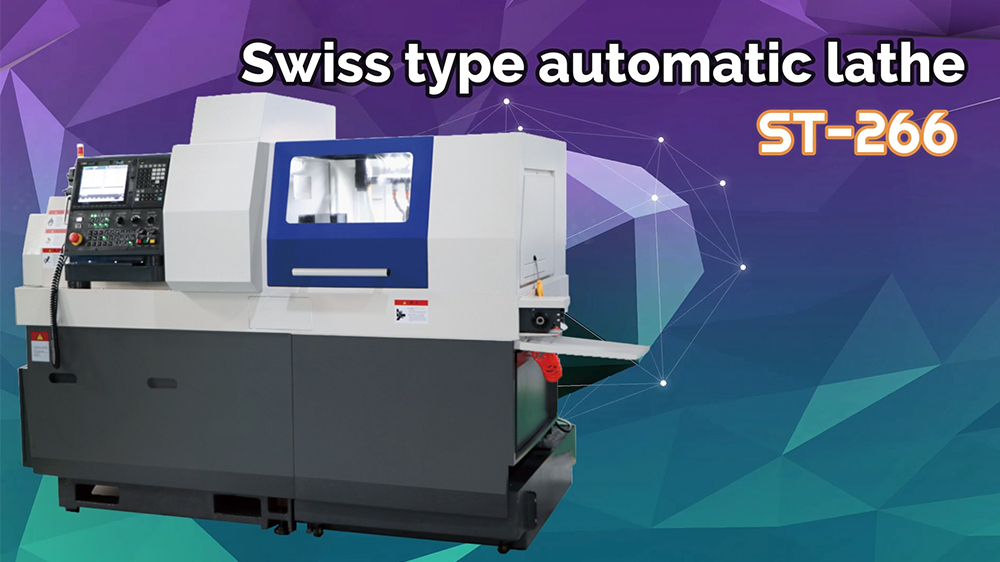 ST-266 Swiss Type Automatic Lathe