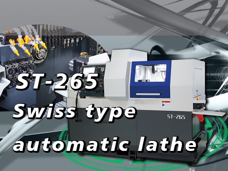 <h1>ST-265 Swiss type automatic lathe</h1>
