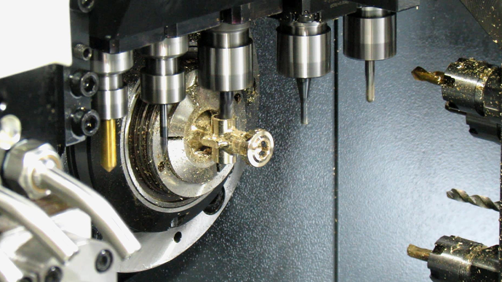 The advantages of automatic Swiss CNC lathe processing small parts
