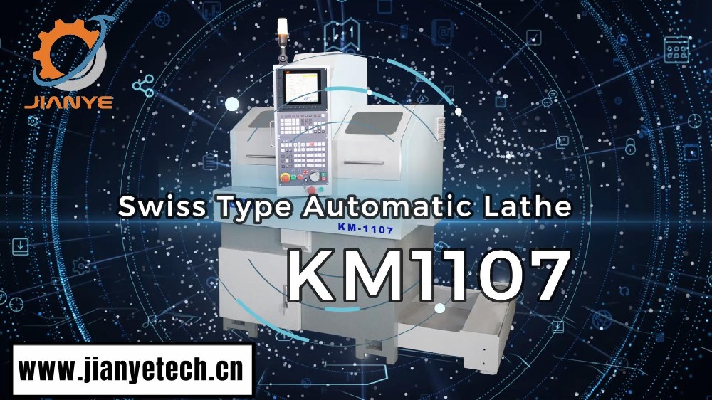 KM-1107 swiss type automatic lathe your cost-effective choice