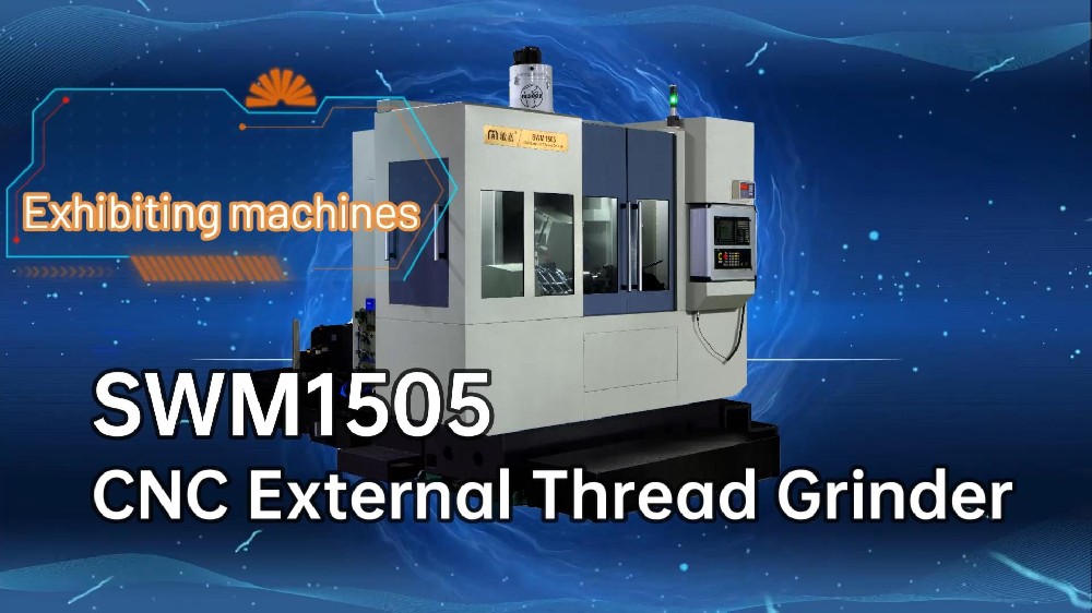 A good helper for screw precision grinding-SWM1505 CNC External Thread Grinder