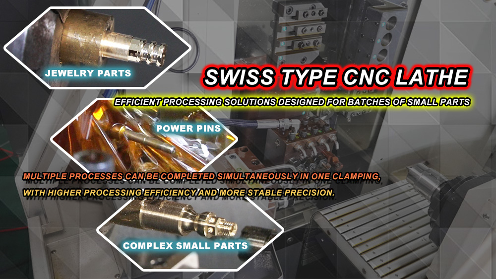 Swiss-Type CNC Lathe for High‑Volume, High‑Precision Small‑Part Manufacturing