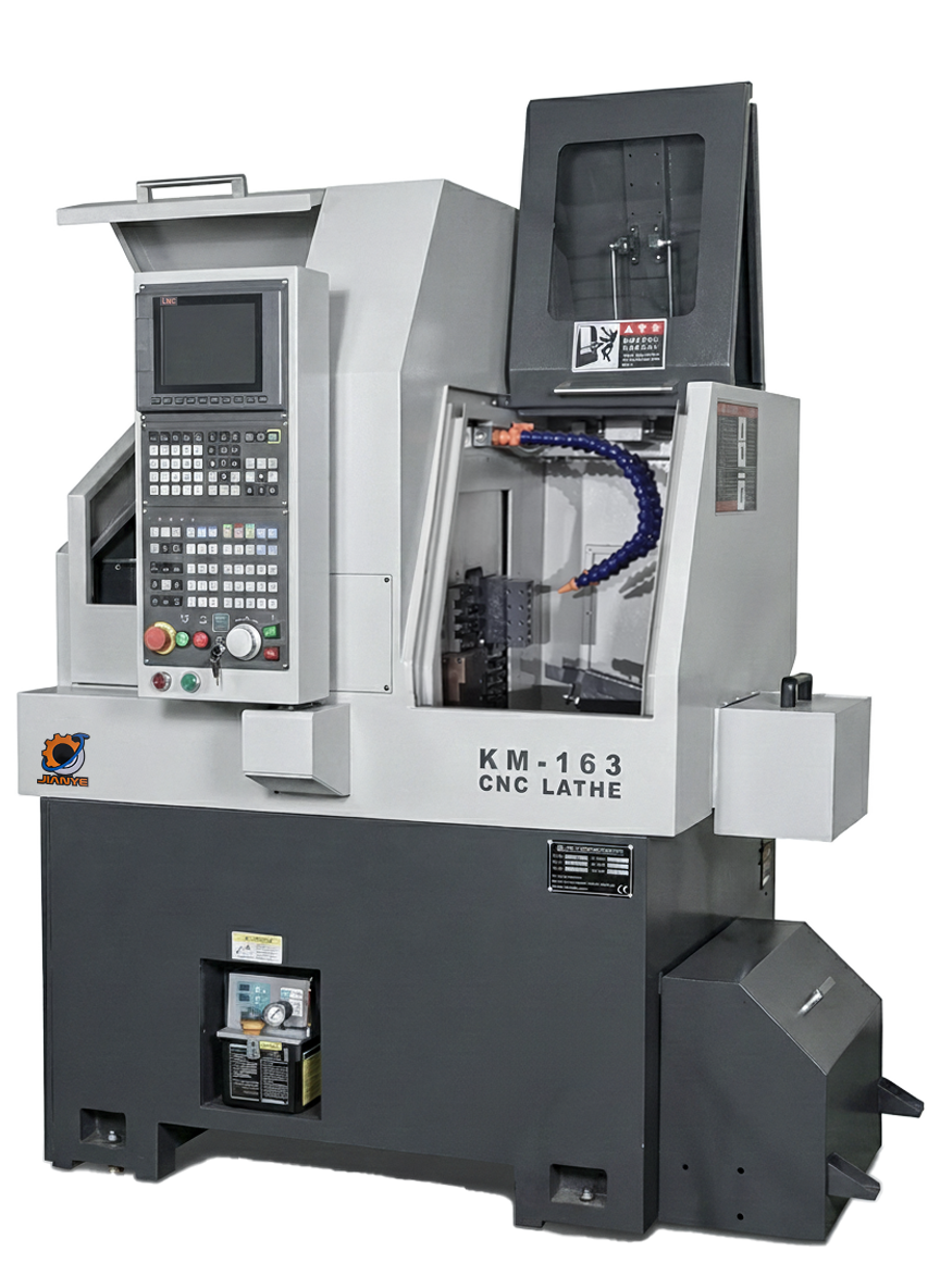 KM-1107 & KM-163 Swiss Type CNC Lathe