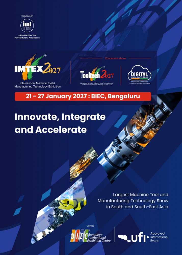 Shaping the Future of Smart Manufacturing: We Are Exhibiting at IMTEX 2027 with Our Flagship KM-116-5 High-Precision CNC Lathe