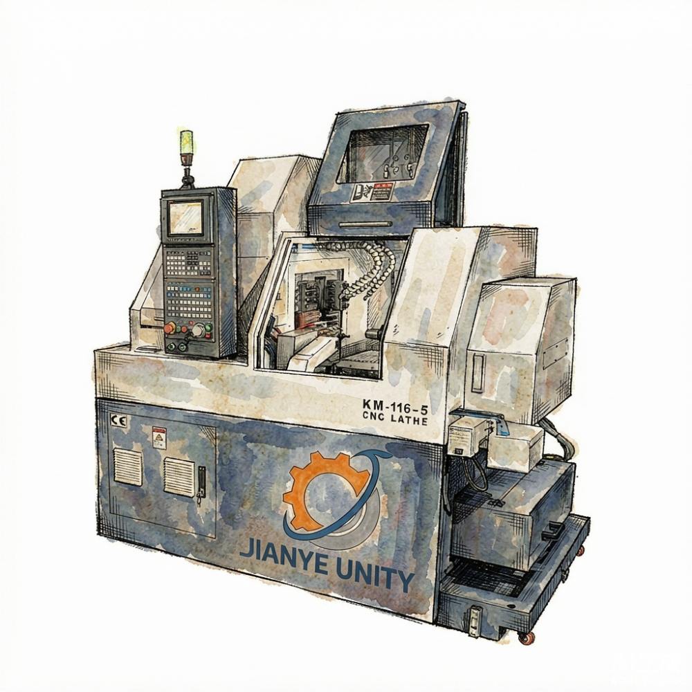 Driving the Next Wave of Intelligent Hardware: JIANYE UNITY Previews KM-116-5 Swiss-Type CNC Lathe for IMTEX 2027
